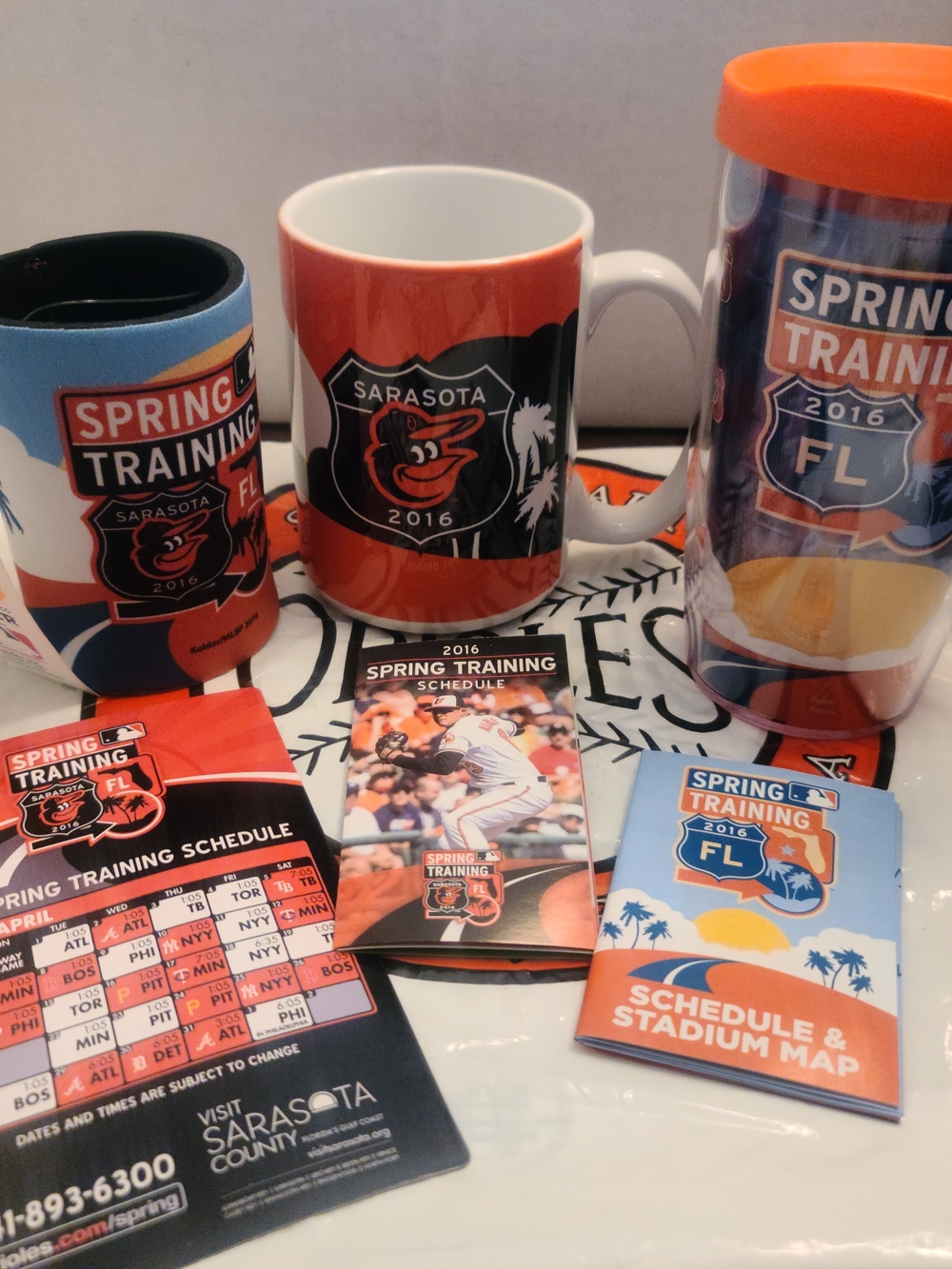 SALE! ⚾️ORIOLES 2016 Sarasota Spring Training Bundle 💗✨️⚾️ NWT⚾️Pristine